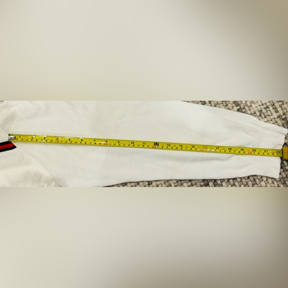 Tommy Hilfiger V-Neck White Solid Sweaters for Women, 3XL, 100% Cotton - Picture 9 of 10